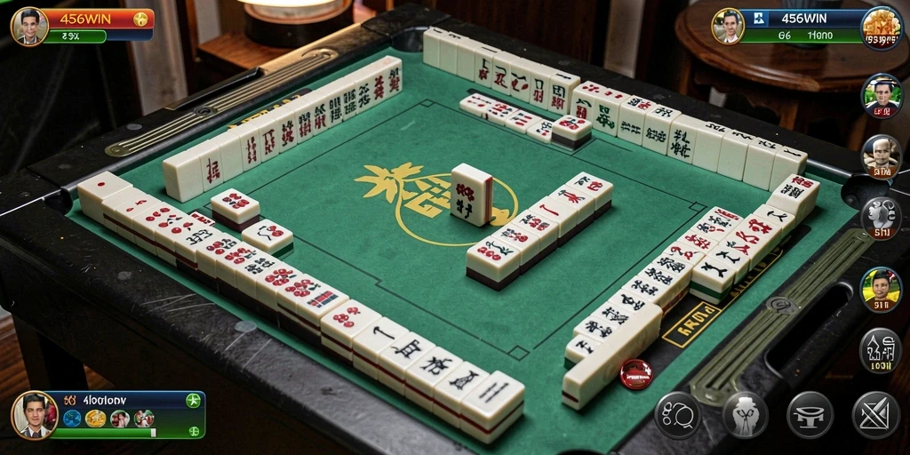 Gameplay Mahjong yang seru dan menantang di 456WIN.