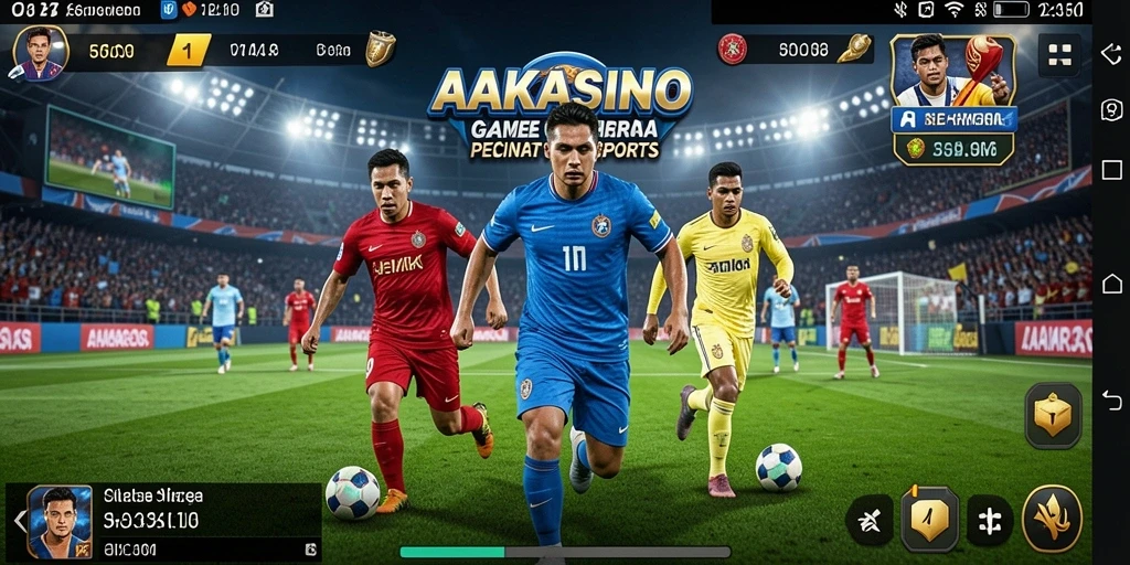 Tampilan gameplay AAKASINO yang seru dan kompetitif dalam olahraga.