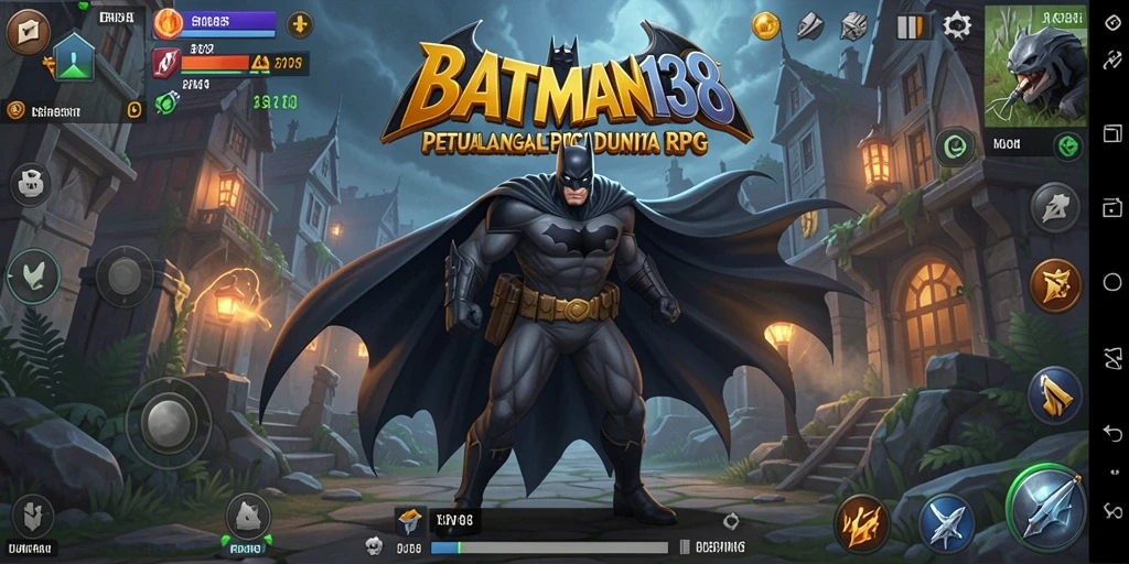 Tampilan gameplay menarik dari BATMAN138 dengan elemen RPG yang mendalam.