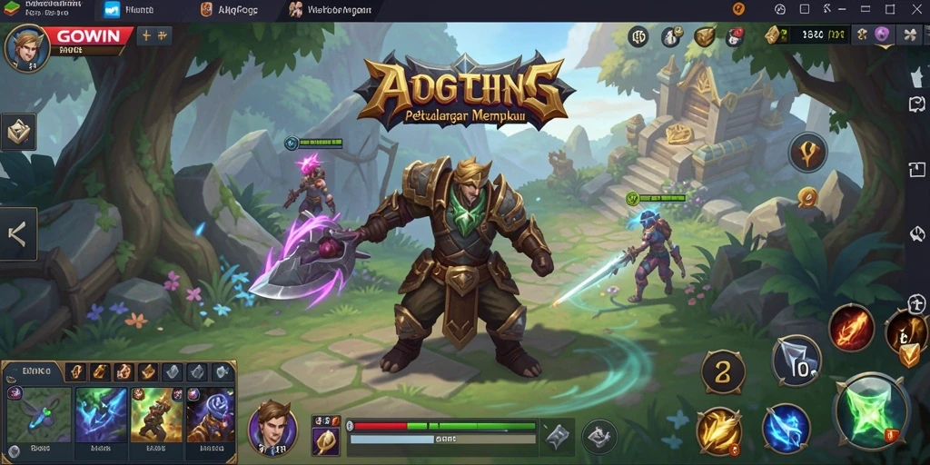 Tampilan gameplay GOWIN yang seru dan imersif dalam ARPG.