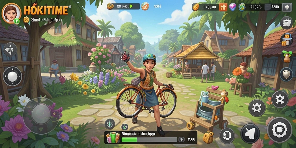 Gameplay seru dan interaktif di HOKITIME dengan berbagai pilihan.