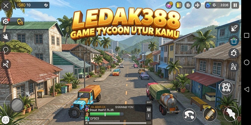 Screenshot LEDAK388 menunjukkan gameplay Tycoon yang seru dan interaktif.
