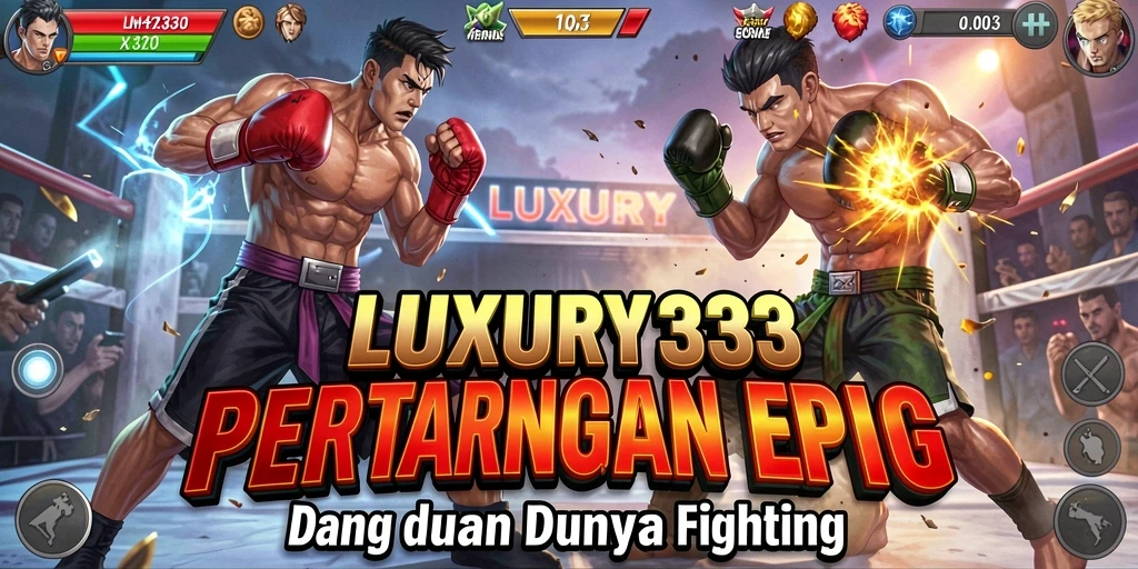 Tampilan gameplay LUXURY333 yang mendebarkan dan penuh aksi.