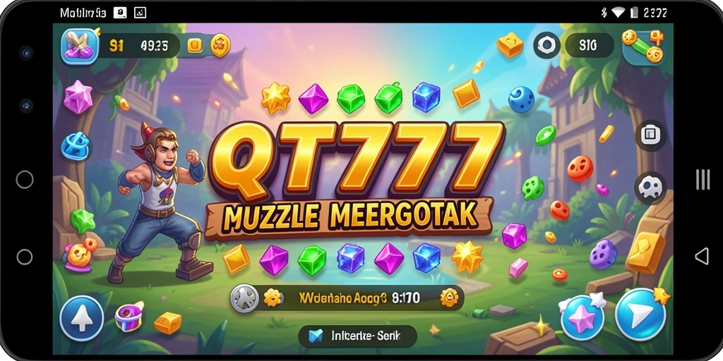 Tampilan gameplay QT777 yang menantang dan menarik.