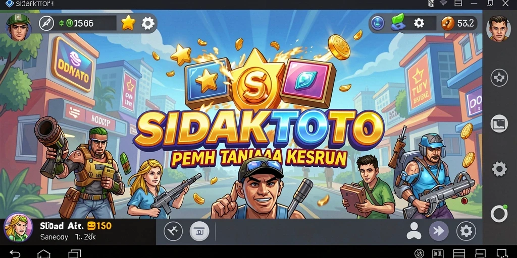 Gameplay seru di SIDAKTOTO dengan level yang menantang.