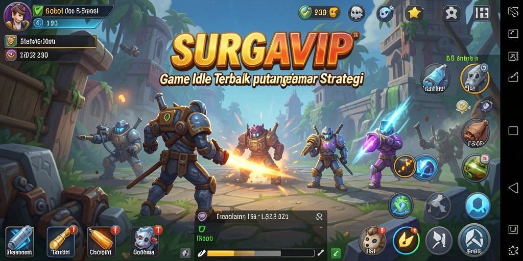 Tampilan gameplay SURGAVIP yang menarik dan seru.