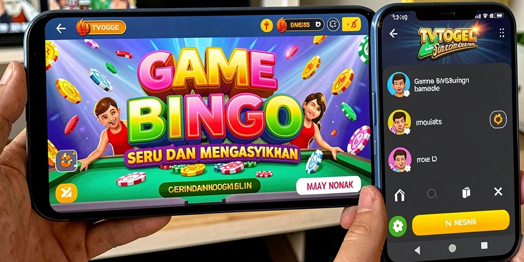Tampilan menarik dari gameplay Bingo di TVTOGEL.