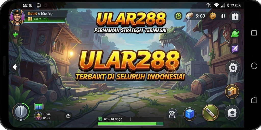 Tampilan gameplay seru dan penuh strategi di ULAR288.