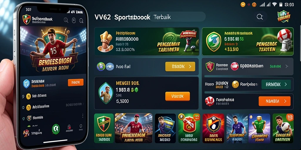 Tampilan gameplay VV62 dengan fitur taruhan yang menarik.