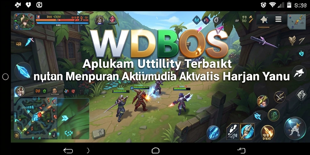 Tampilan antarmuka WDBOS yang sederhana dan fungsional.
