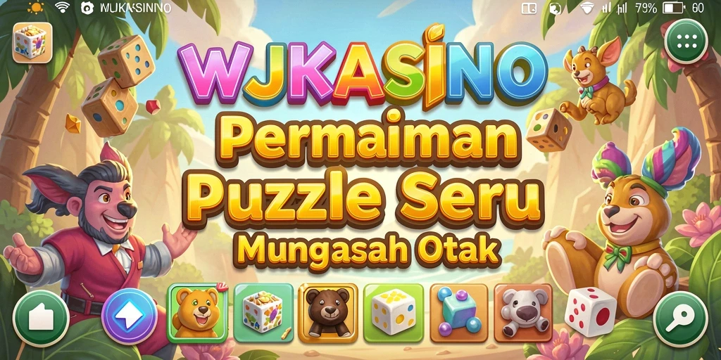 Tampilan gameplay menantang dari WJKASINO dengan puzzle menarik.